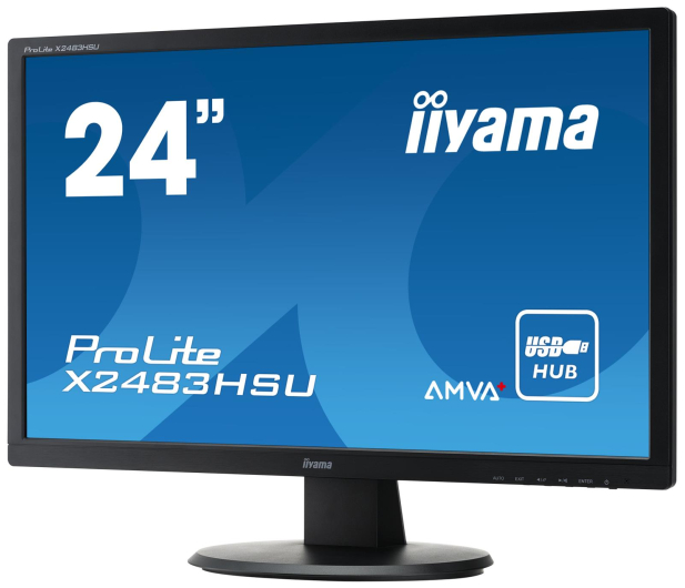 iiyama X2483HSU czarny - 157770 - zdjęcie 3